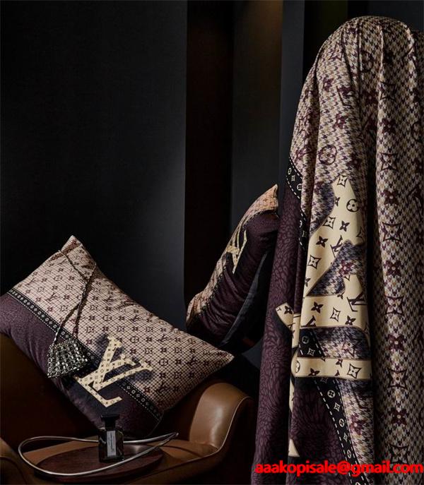 ルイ ヴィトン 寝具セット コピー2025-26秋冬 4点セット 注目のアイテム_シングルサイズ（約200×230cm）掛け布団カバー激安(日本最大級)