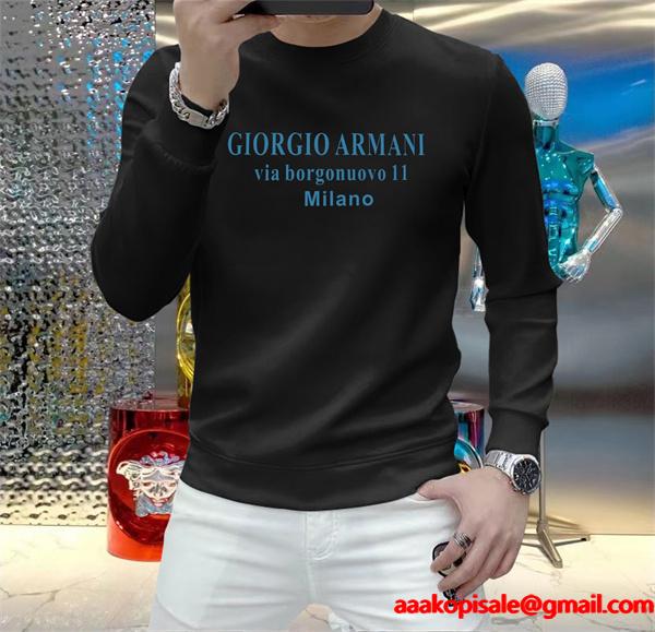 秋冬カジュアルの定番 アルマーニ スウェットコピーARMANI 激安(日本最大級)