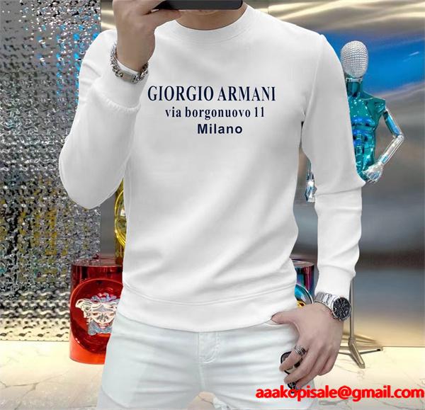 秋冬カジュアルの定番 アルマーニ スウェットコピーARMANI 激安(日本最大級)