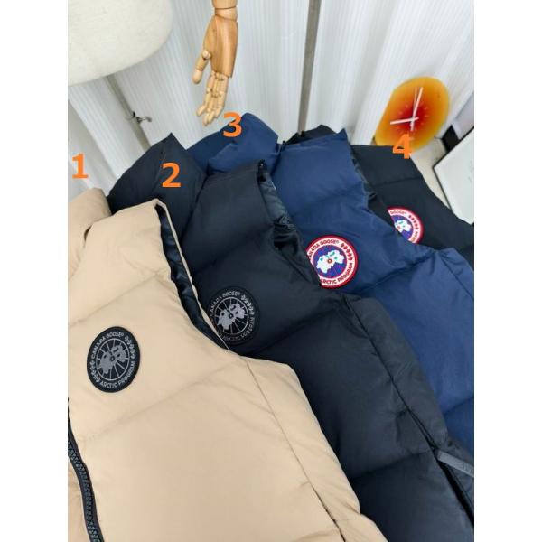 Canada Goose スーパーコピー 2025秋冬 シックブラック 多色展開ダウンベスト カナダグース