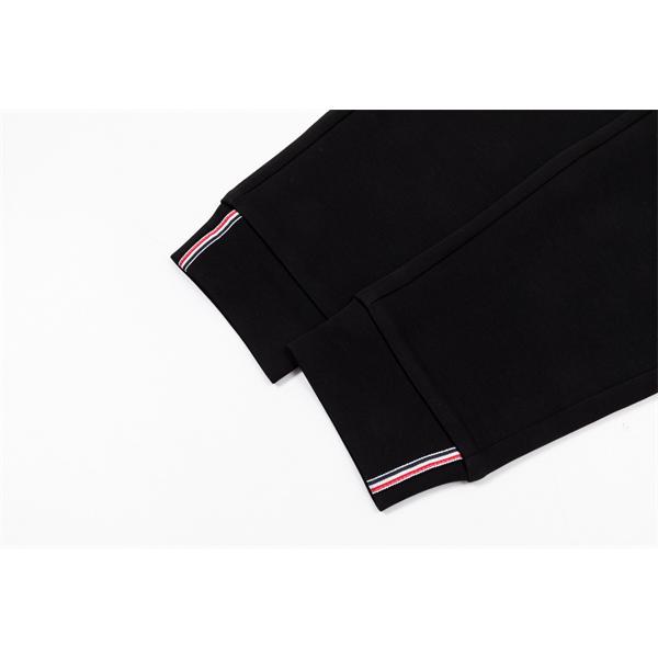 人気 ブラック アイコン刺繍デザイン 上質素材 2025秋冬必須 モンクレール スーパー コピー Moncler スウェットパンツ