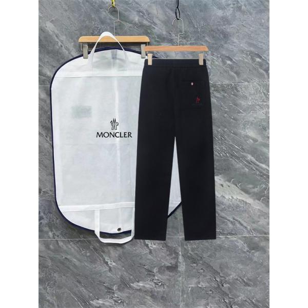 注目 ブラック ジップポケット仕様 実用性抜群 トレンド最前線 モンクレール コピー Moncler スウェットパンツ