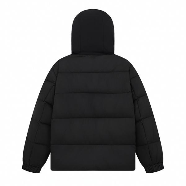 ホワイト×ブラック 切替デザイン 立体フード 高保温モデル MONCLER モンクレール コピー ダウンジャケット 秋冬注目