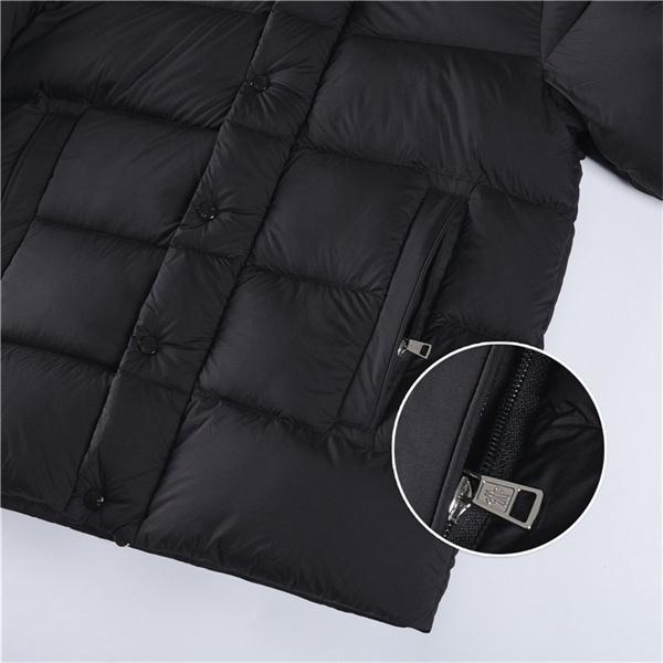 ブラック シンプル定番 ボリューム中綿 保温力抜群 2025秋冬コーデ MONCLER モンクレール 偽物 ダウンジャケット