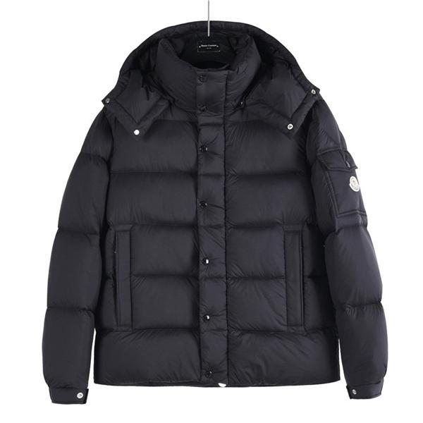 ブラック シンプル定番 ボリューム中綿 保温力抜群 2025秋冬コーデ MONCLER モンクレール 偽物 ダウンジャケット