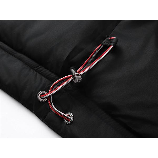 ホワイト×レッド 内側配色 デザイン性高い 高機能 トレンド MONCLER モンクレール コピー ダウンジャケット