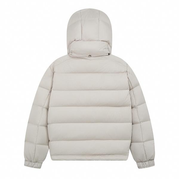 ホワイト×レッド 内側配色 デザイン性高い 高機能 トレンド MONCLER モンクレール コピー ダウンジャケット