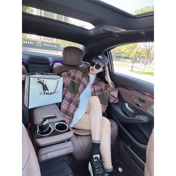 大人気❤❤PRADAプラダシャツコピー2025トレンドユニセックス個性長袖シャツ