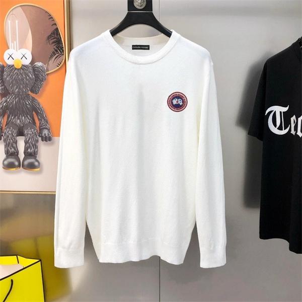 上質 ホワイト 清潔感シンプル プレミアム 秋冬注目 カナダグース スーパー コピー Canada Goose ニット