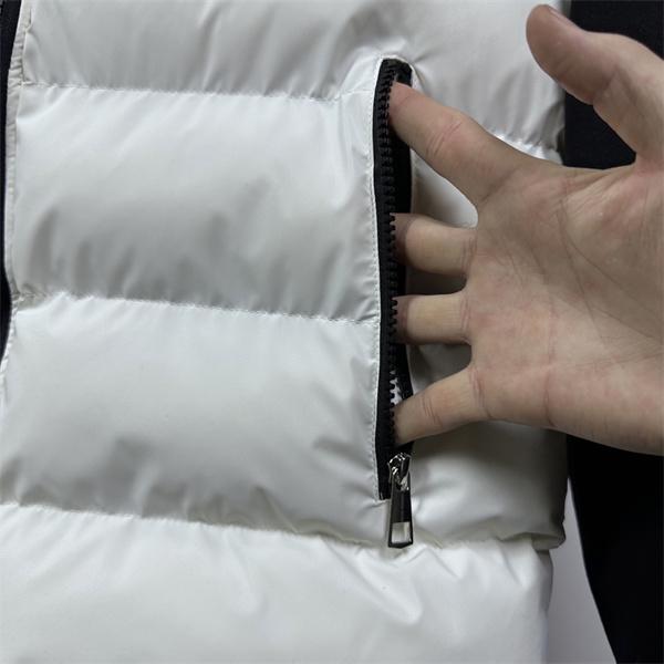 注目 ホワイト×ブラック プレミアム 2025秋冬必須 カナダグース コピー Canada Goose ダウンジャケット