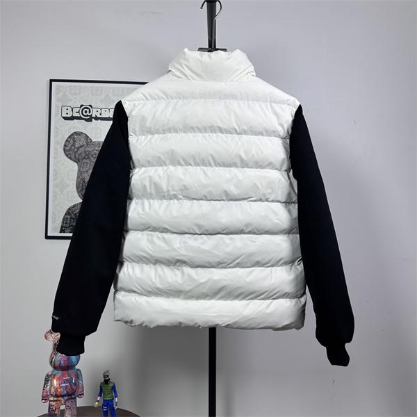 注目 ホワイト×ブラック プレミアム 2025秋冬必須 カナダグース コピー Canada Goose ダウンジャケット