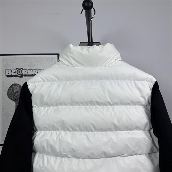 注目 ホワイト×ブラック プレミアム 2025秋冬必須 カナダグース コピー Canada Goose ダウンジャケット