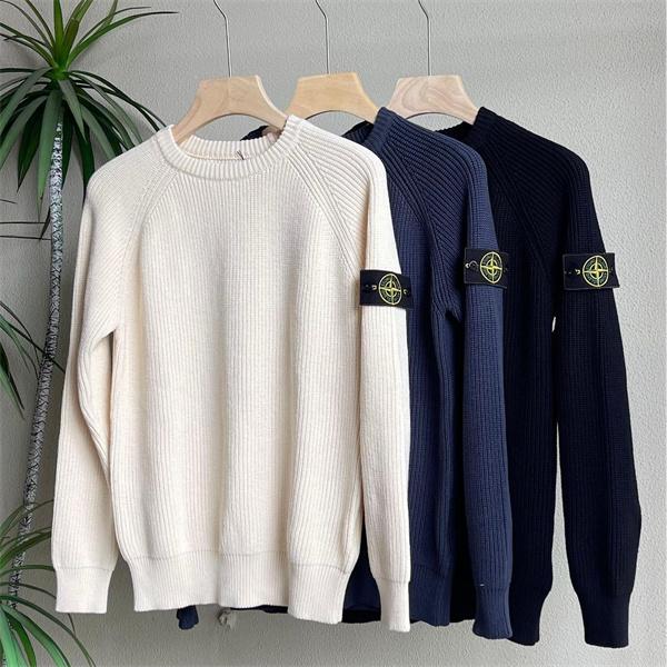 入手困難 お洒落 着心地抜群 2025秋冬対応  STONE ISLAND ストーンアイランド コピー セーター