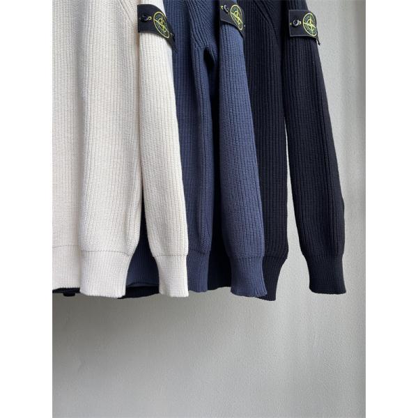 入手困難 お洒落 着心地抜群 2025秋冬対応  STONE ISLAND ストーンアイランド コピー セーター