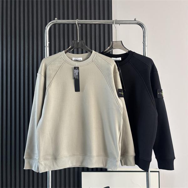 人気No.1 2025秋冬 クラシック スウェット ブラック STONE ISLAND ストーンアイランド コピー