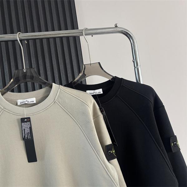 人気No.1 2025秋冬 クラシック スウェット ブラック STONE ISLAND ストーンアイランド コピー