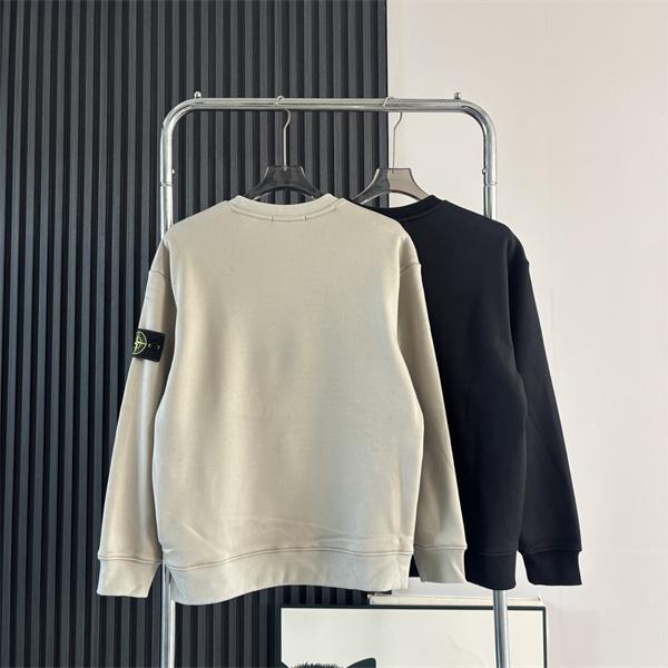 人気No.1 2025秋冬 クラシック スウェット ブラック STONE ISLAND ストーンアイランド コピー