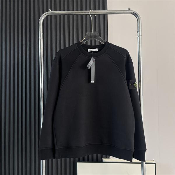 人気No.1 2025秋冬 クラシック スウェット ブラック STONE ISLAND ストーンアイランド コピー