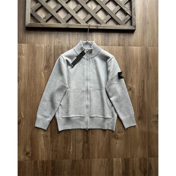 2025新作 限定カラー 上質 STONE ISLAND ストーンアイランド コピー ニット フルジップ カーディガン