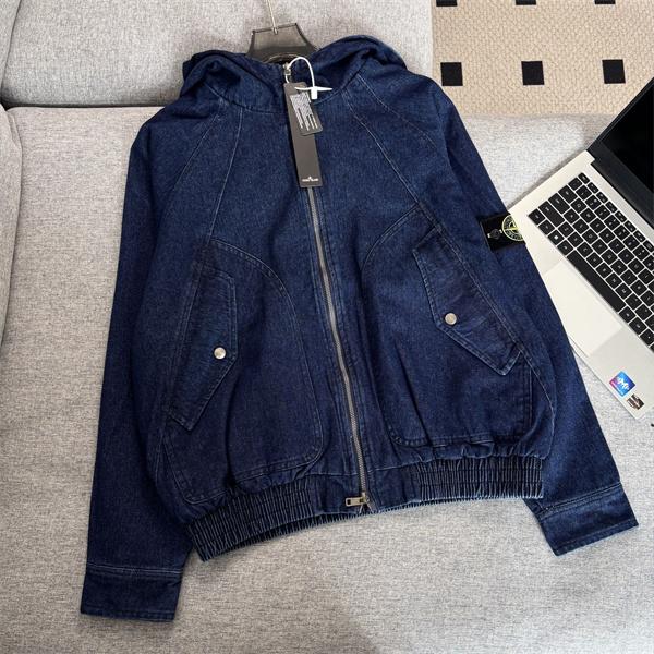 高級感漂う 2025秋冬限定 デニムジャケット STONE ISLAND ストーンアイランド コピー