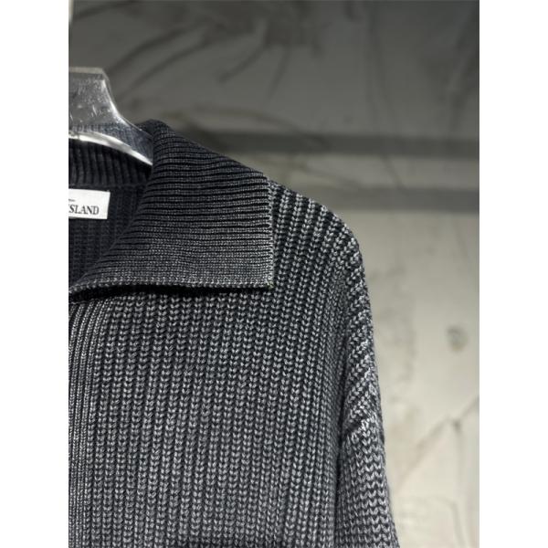 STONE ISLAND ストーンアイランド コピー トレンド最前線 2025秋冬限定 おすすめ ジップアップ ニット