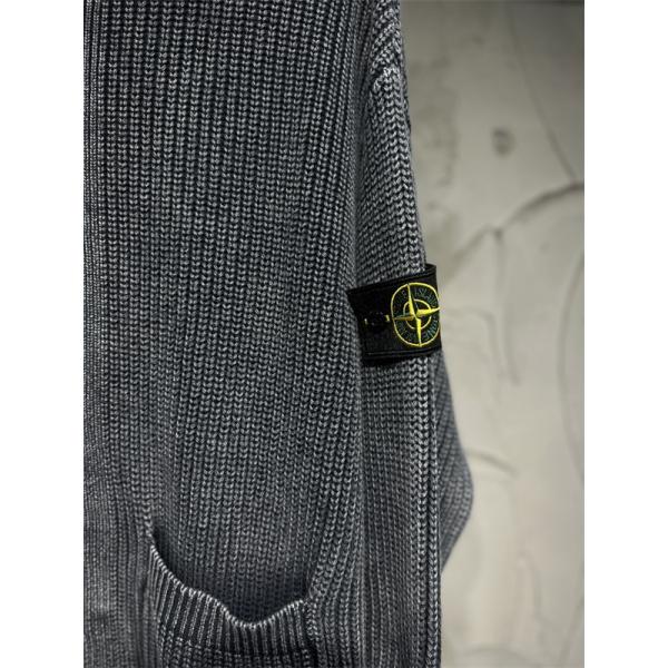 STONE ISLAND ストーンアイランド コピー トレンド最前線 2025秋冬限定 おすすめ ジップアップ ニット