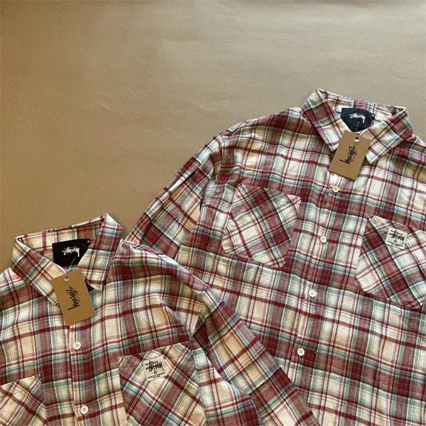 ☆2025人気☆☆STUSSYステューシー長袖シャツコピー2025秋冬トレンド男女兼用