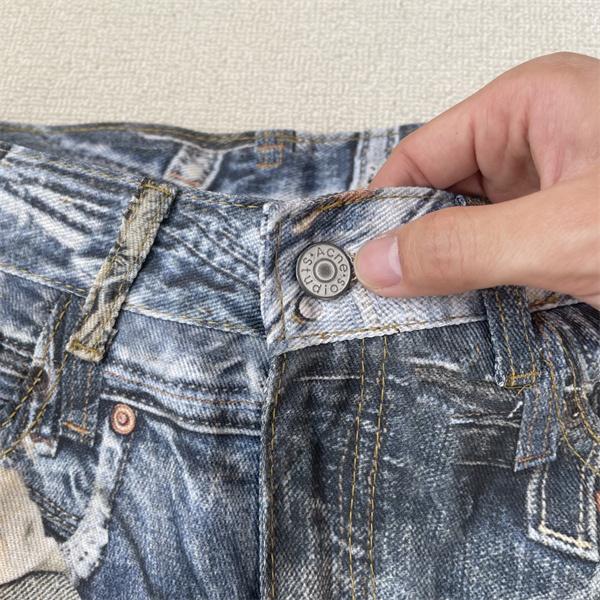 Acne Studios 激安 3Dダメージアート デニム ワイドストレート ユニセックス グラフィティ加工 水洗ビッグクラッシュ ジーンズ