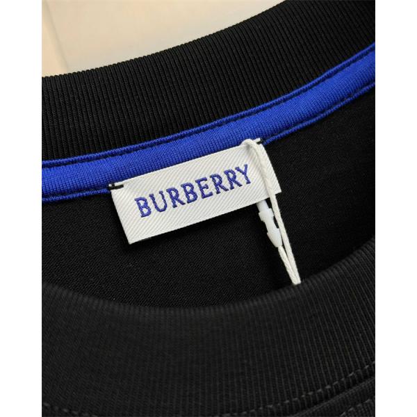 注目必至 2025新登場 シンプル刺繍 エレガント 長袖Tシャツ バーバリー コピー BURBERRY