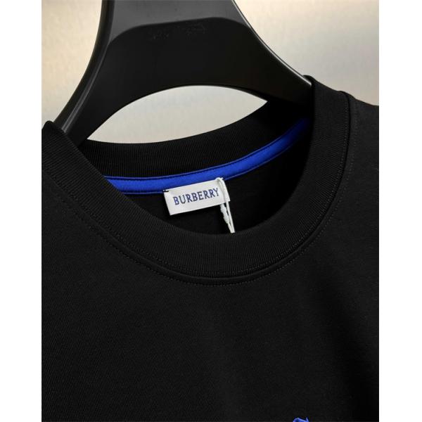 注目必至 2025新登場 シンプル刺繍 エレガント 長袖Tシャツ バーバリー コピー BURBERRY