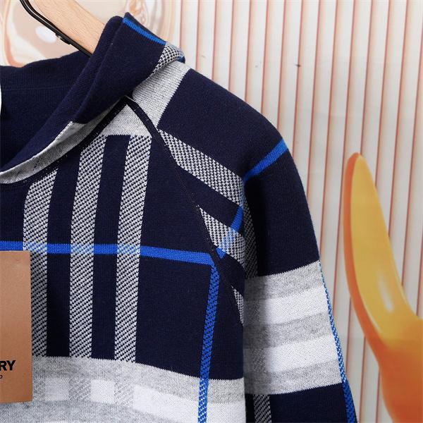  バーバリー コピー BURBERRY 好評続出 2025秋冬特製 クラシックチェック ニットパーカー