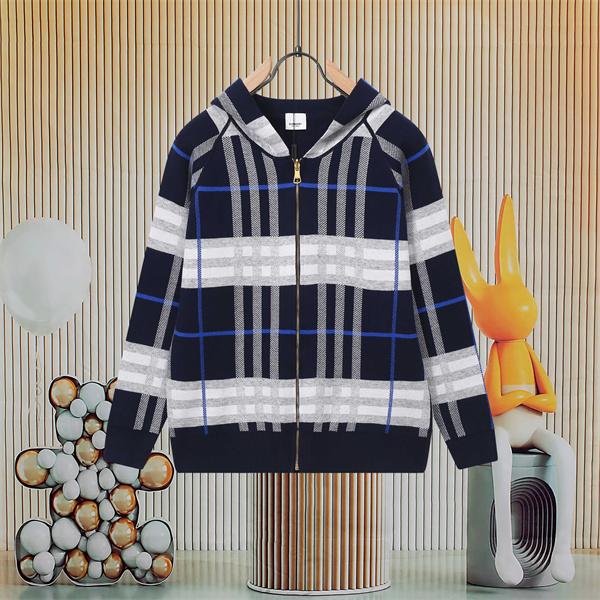  バーバリー コピー BURBERRY 好評続出 2025秋冬特製 クラシックチェック ニットパーカー