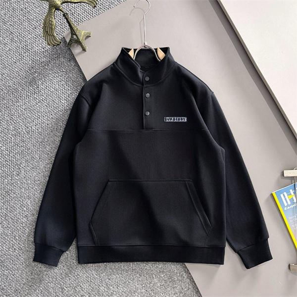 プレミアム品質！2025人気 ブラック秋冬 上品 パーカー バーバリー コピー BURBERRY