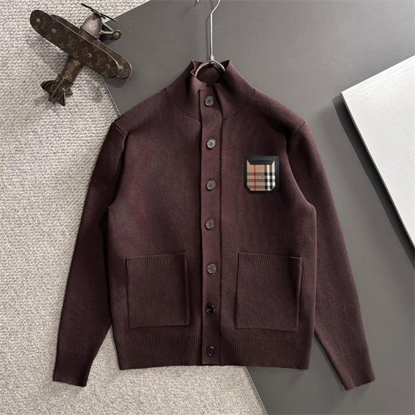 バーバリー コピー BURBERRY プレミアム感満載 2025新登場 ホワイト 秋冬 上質ニットカーディガン