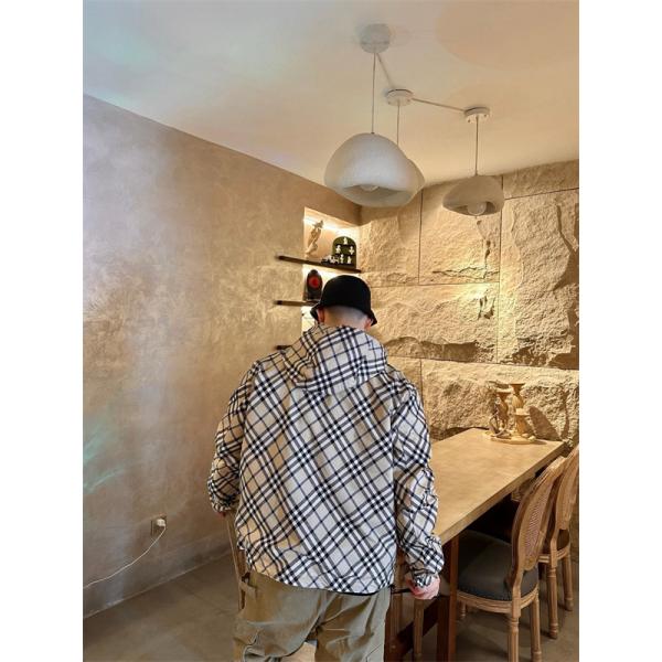 バーバリー コピー BURBERRY 期間限定！2025秋冬注目 カーキ 防風フードジャケット