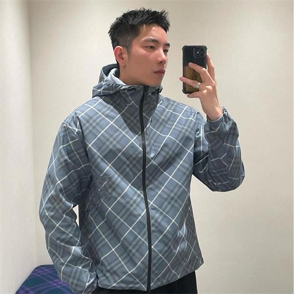 希少デザイン！2025秋冬登場 ベージュ チェックパーカー バーバリー コピー BURBERRY