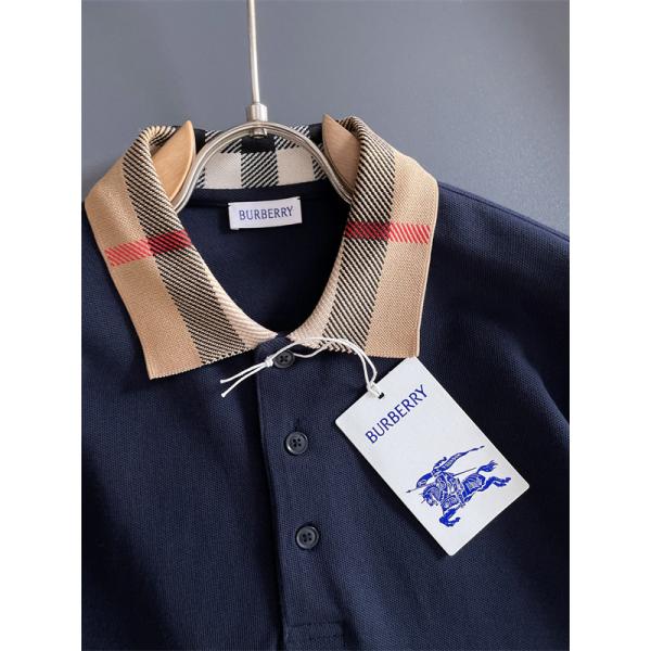 本格派！バーバリー コピー BURBERRY 2025秋冬人気 ブルー チェックフードジャケット