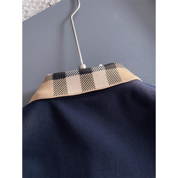 本格派！バーバリー コピー BURBERRY 2025秋冬人気 ブルー チェックフードジャケット