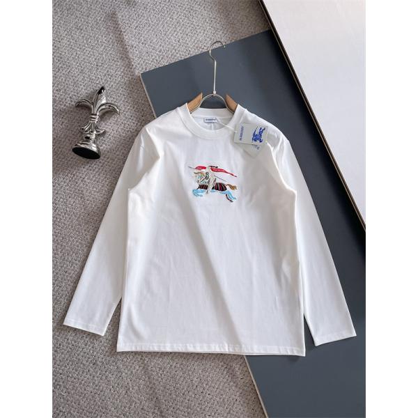 話題沸騰！2025秋冬 ブラック 長袖Tシャツ バーバリー コピー BURBERRY