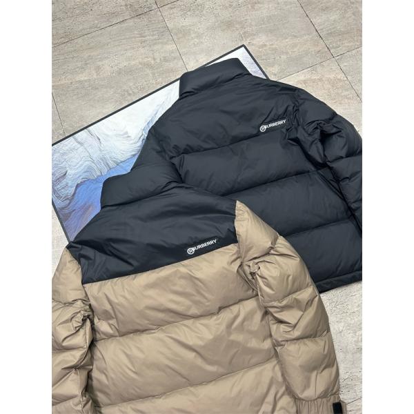 入手困難！2025秋冬 ブラック＆カーキ 保温 バーバリー コピー BURBERRY ダウンジャケット