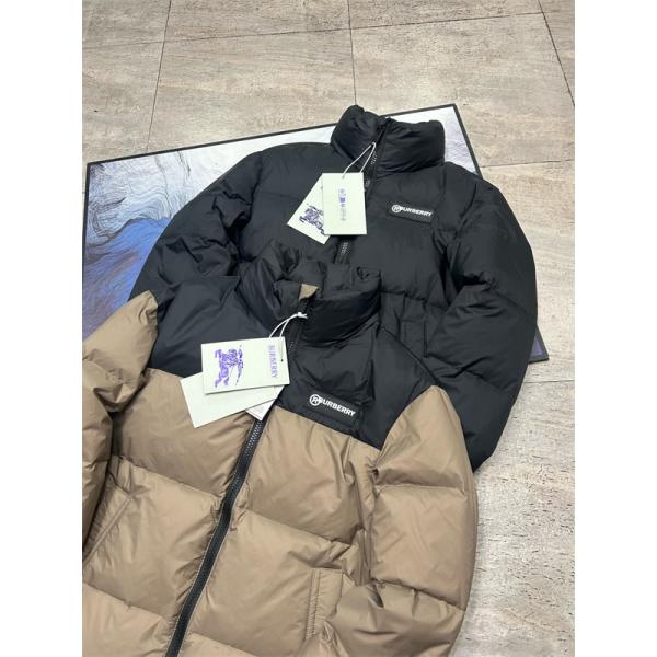 入手困難！2025秋冬 ブラック＆カーキ 保温 バーバリー コピー BURBERRY ダウンジャケット