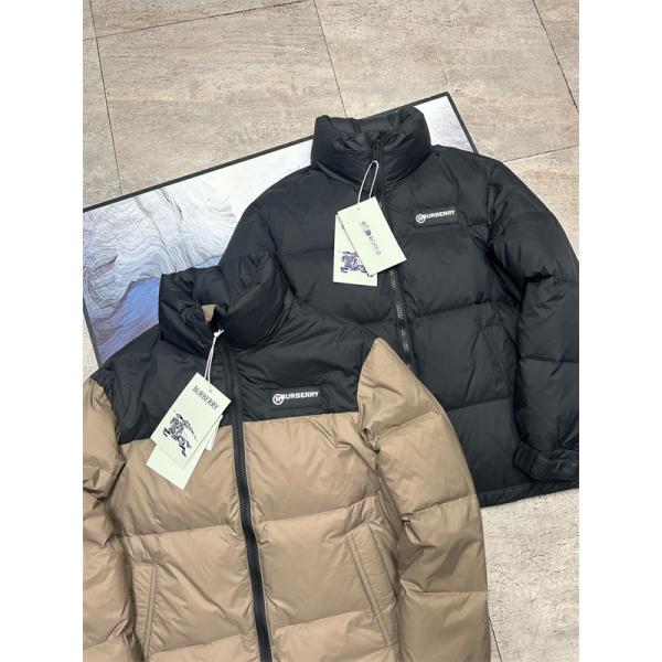 入手困難！2025秋冬 ブラック＆カーキ 保温 バーバリー コピー BURBERRY ダウンジャケット