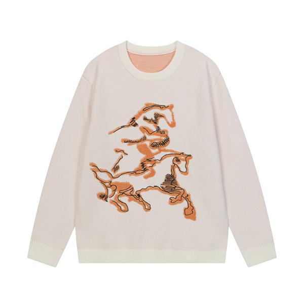 バーバリー コピー BURBERRY プレミアム品質！2025秋冬 ブラック ニットセーター