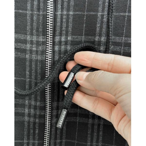 人気爆発！2025秋冬必須 ベージュ＆ブラック チェックジップパーカー バーバリー コピー BURBERRY