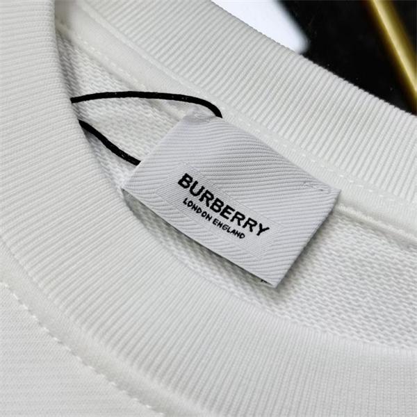 モード系注目！2025秋冬対応 ブラック×ホワイト バイカラー パーカー バーバリー コピー BURBERRY