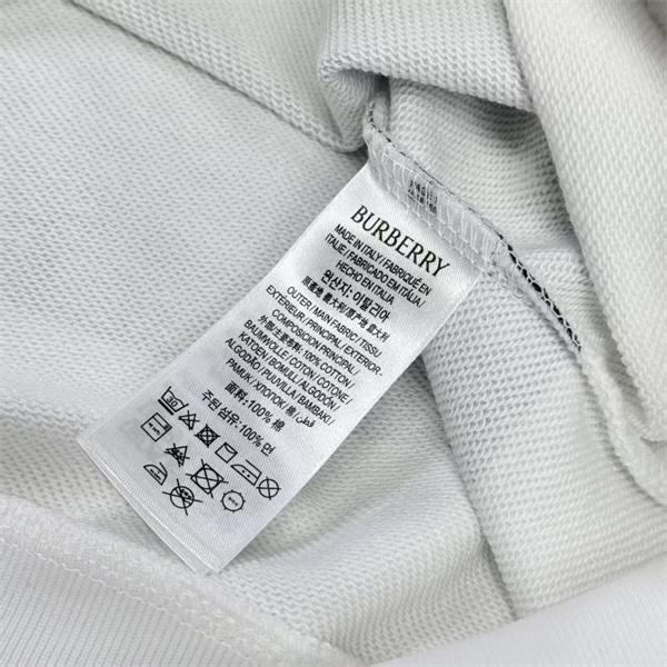 モード系注目！2025秋冬対応 ブラック×ホワイト バイカラー パーカー バーバリー コピー BURBERRY
