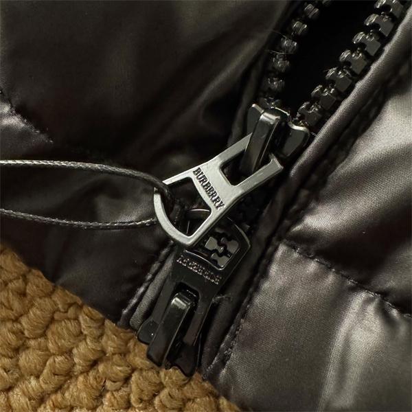 バーバリー コピー BURBERRY レア級入手困難！2025秋冬準備 ブラック 高保温 ダウンジャケット