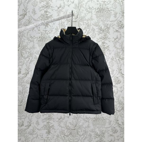 トップクラス品質！バーバリー コピー BURBERRY 2025秋冬コーデ ベージュ 暖かダウンジャケット