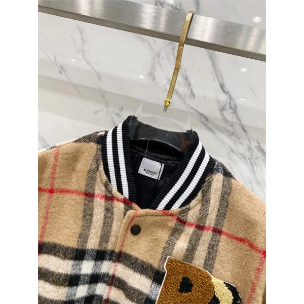 話題殺到！バーバリー コピー BURBERRY 2025秋冬冬仕様 ベージュ チェックスタジャン