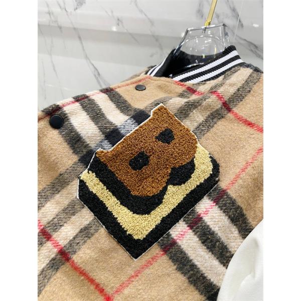 話題殺到！バーバリー コピー BURBERRY 2025秋冬冬仕様 ベージュ チェックスタジャン